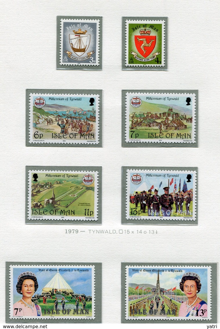 Isola Di Man - 1979 - Annata Completa / Complete Year Set ** MNH - Isola Di Man