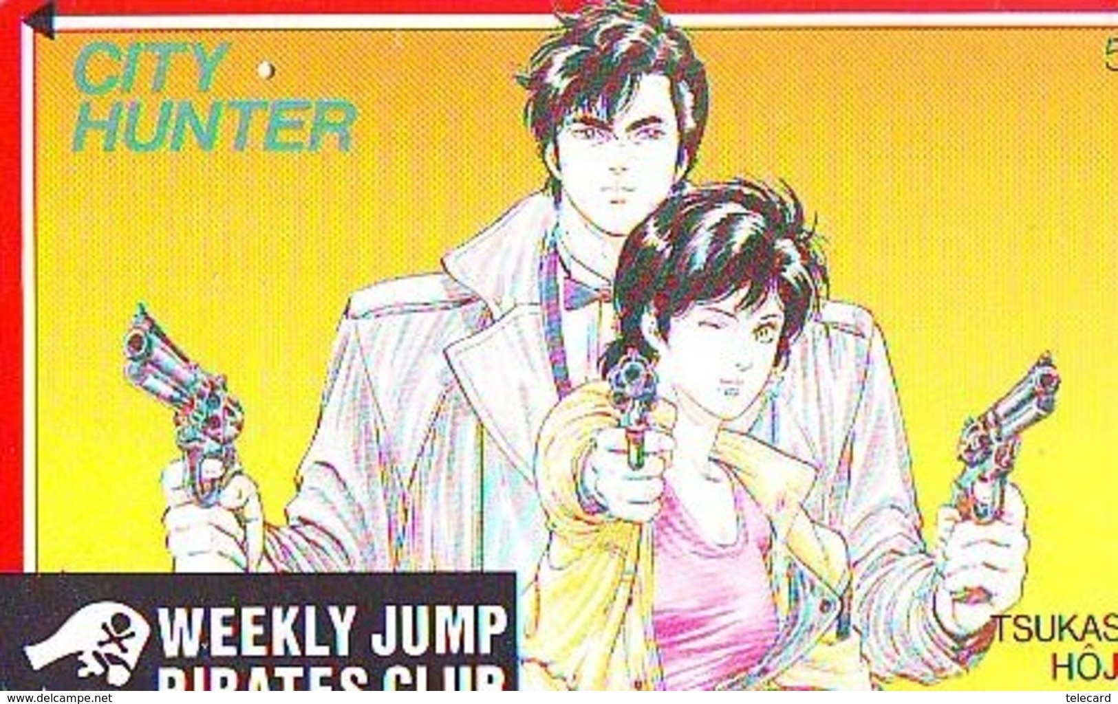 Télécarte Japon * MANGA * CITY HUNTER (16.851)  JAPAN COMICS PHONECARD * TELEFONKARTE  CINEMA FILM - Stripverhalen