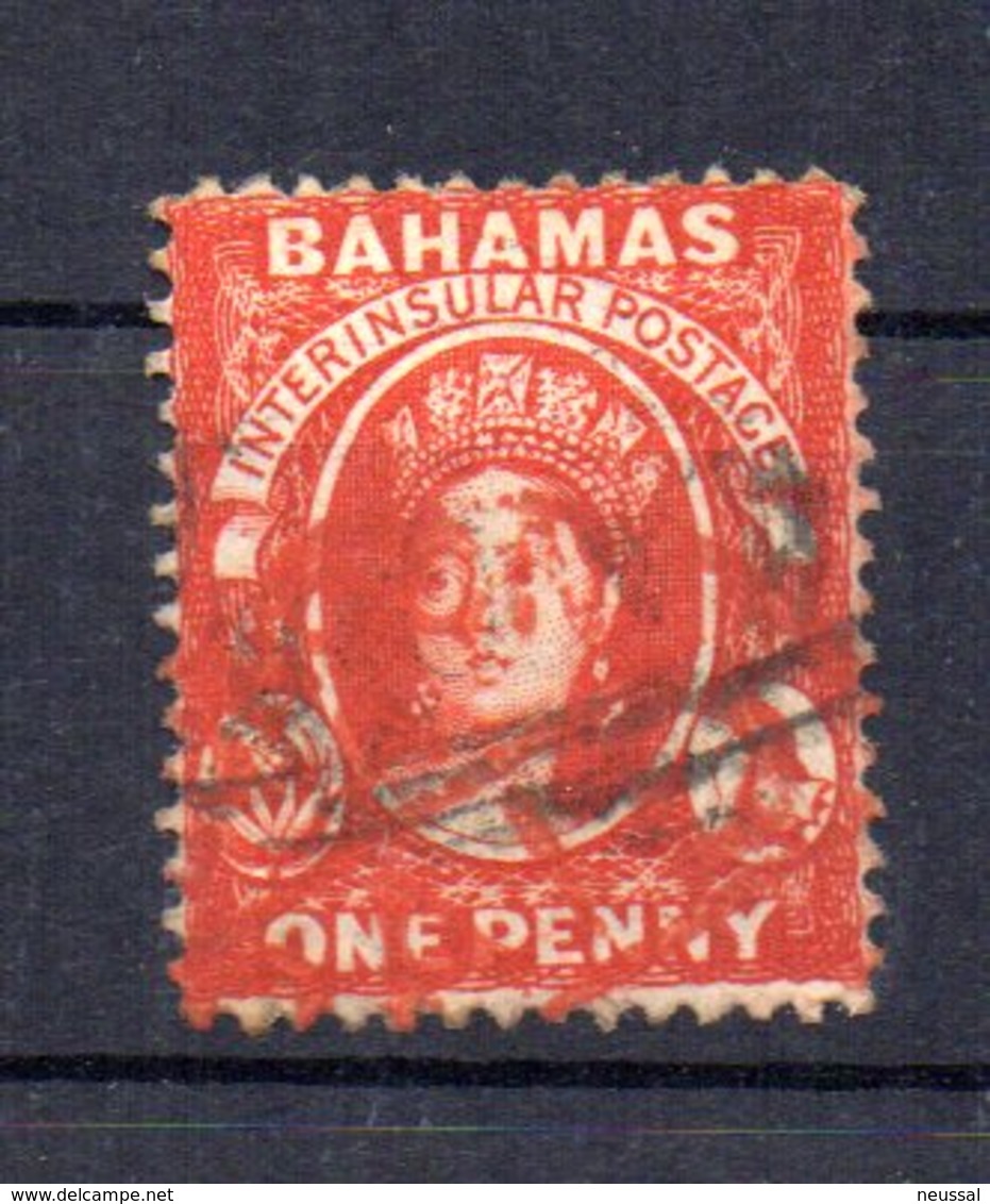 Sello Nº 9 Bahamas - 1859-1963 Colonia Británica