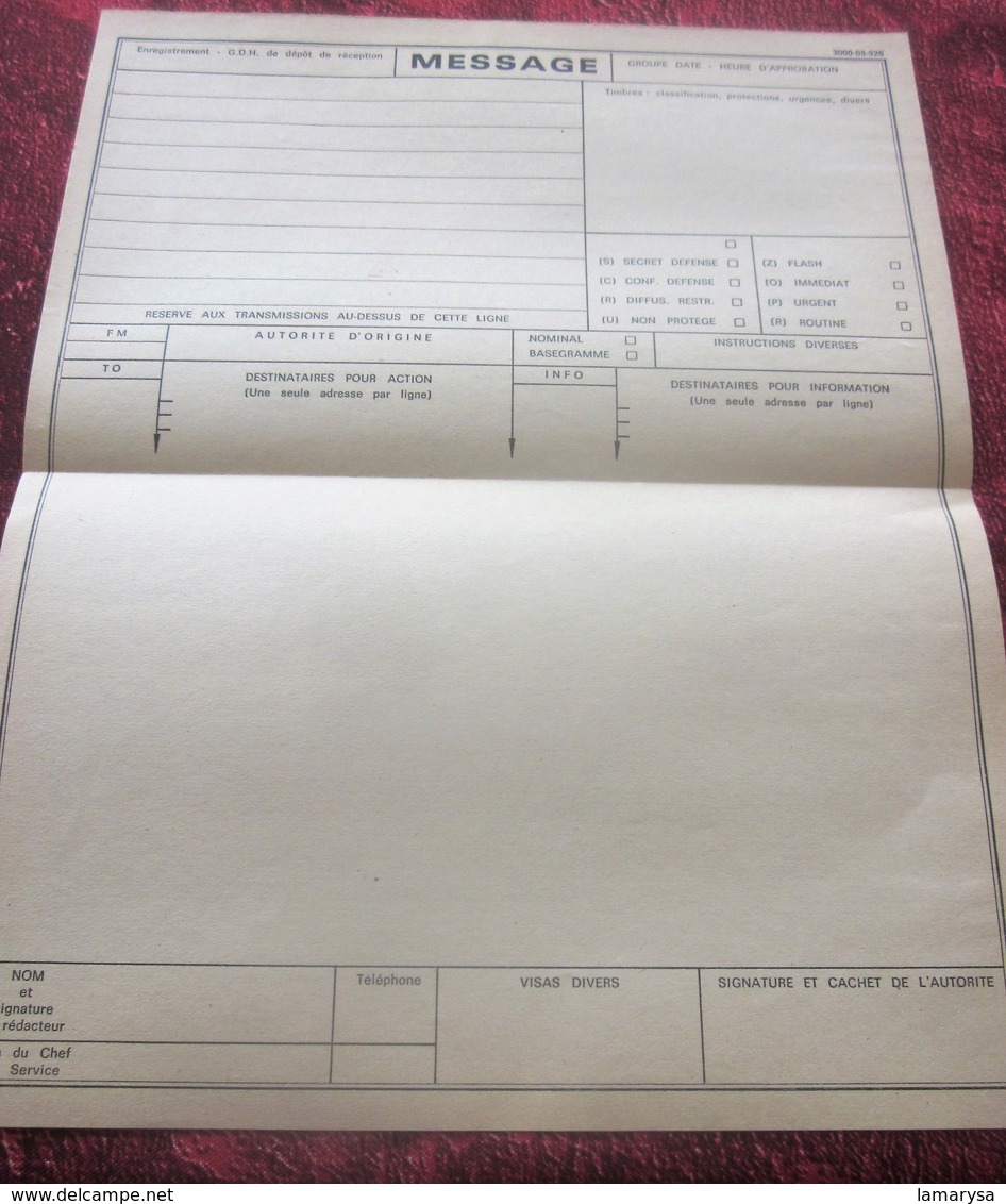 RADIO AMATEUR QSL-LIRE MESSAGES DIVERS-FEUILLE TRAFIC VIERGE -DIAGRAMME SCHÉMATIQUE -STATION RAID DIFFUSION TRANSMISSION