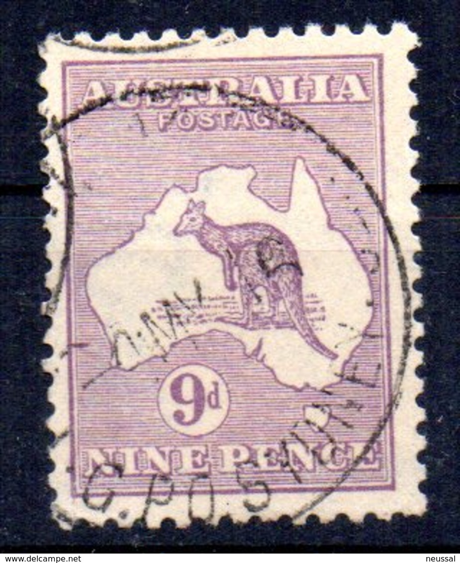 Sello Nº 9 A (b)  Australia - Usados