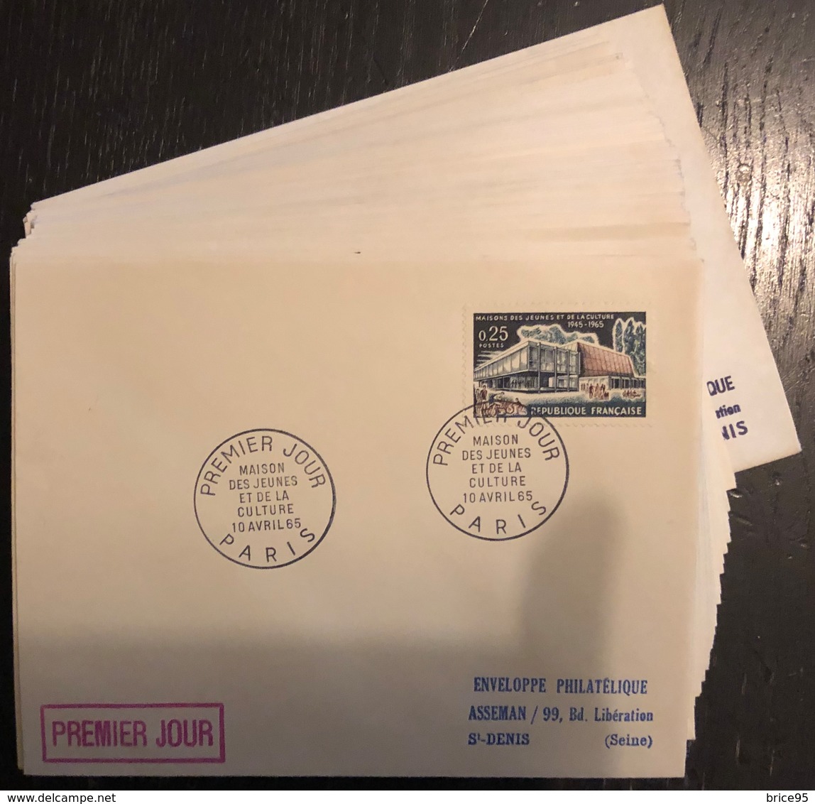 France FDC - Premier Jour - Lot De 66 FDC - 1963 à 1965 - 1970-1979