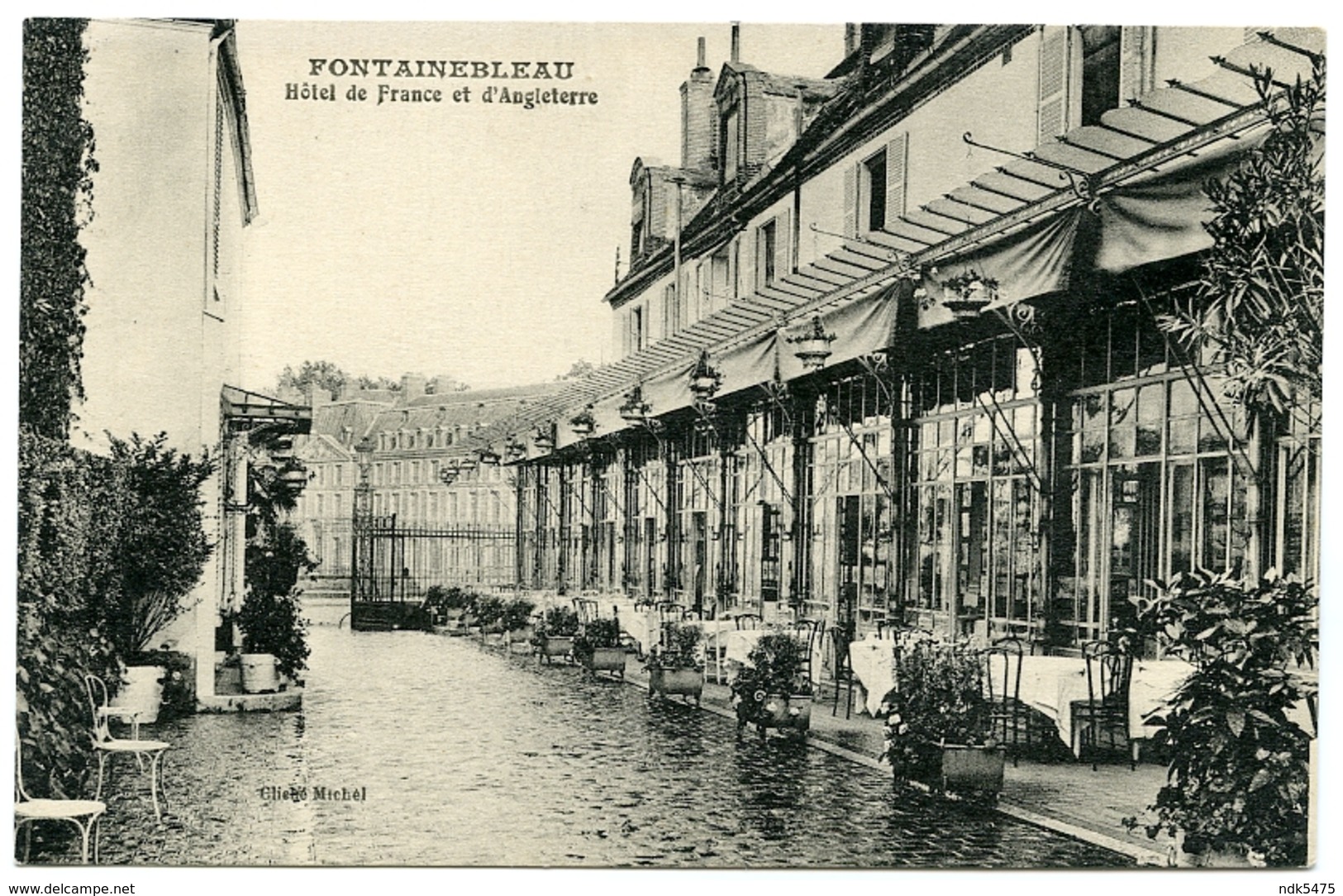 77 : FONTAINEBLEAU - HOTEL DE FRANCE ET D'ANGLETERRE - Fontainebleau