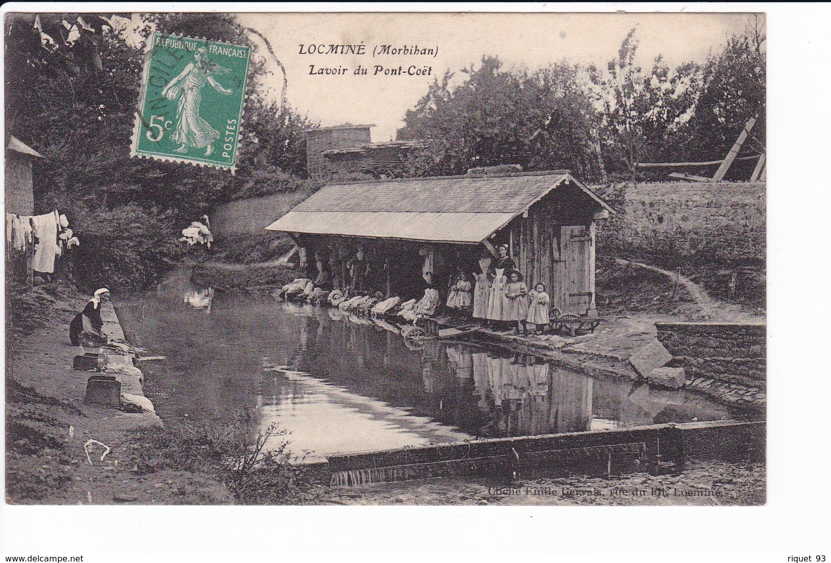 LOCMINE - Lavoir Du Pont-Coët - Locmine