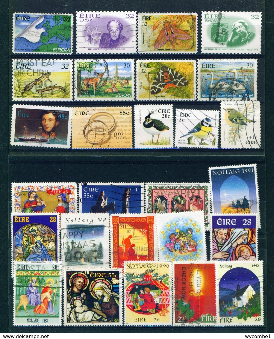 IRELAND - Collection of 600 Different Postage Stamps
