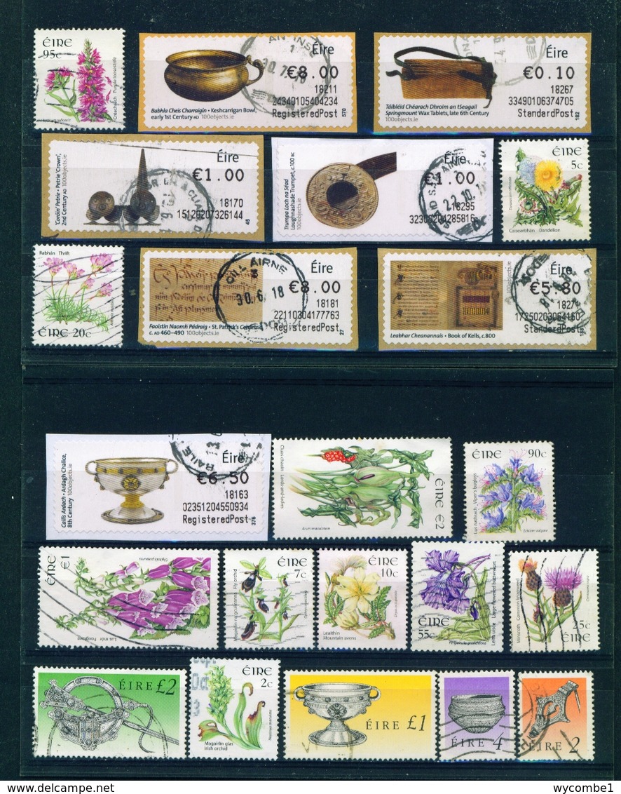 IRELAND - Collection of 600 Different Postage Stamps