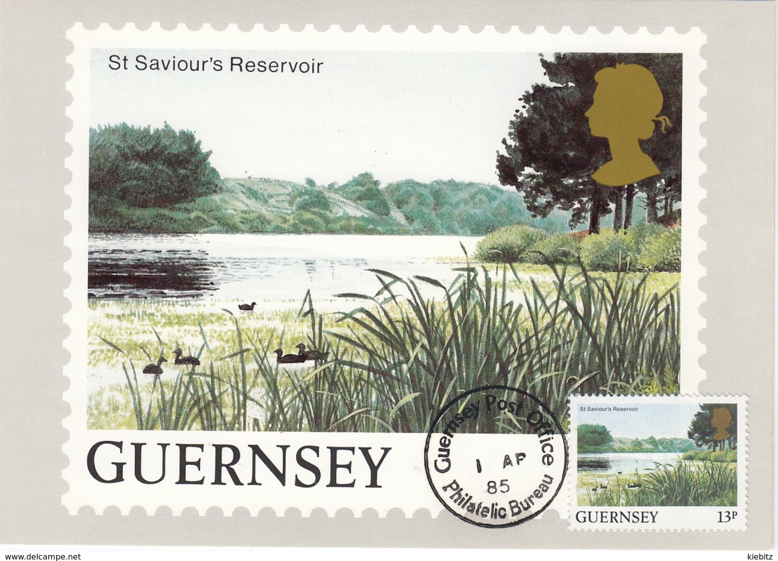 GUERNSEY 1984 - MiNr: 292  Maxicard St. Saviour - Guernsey