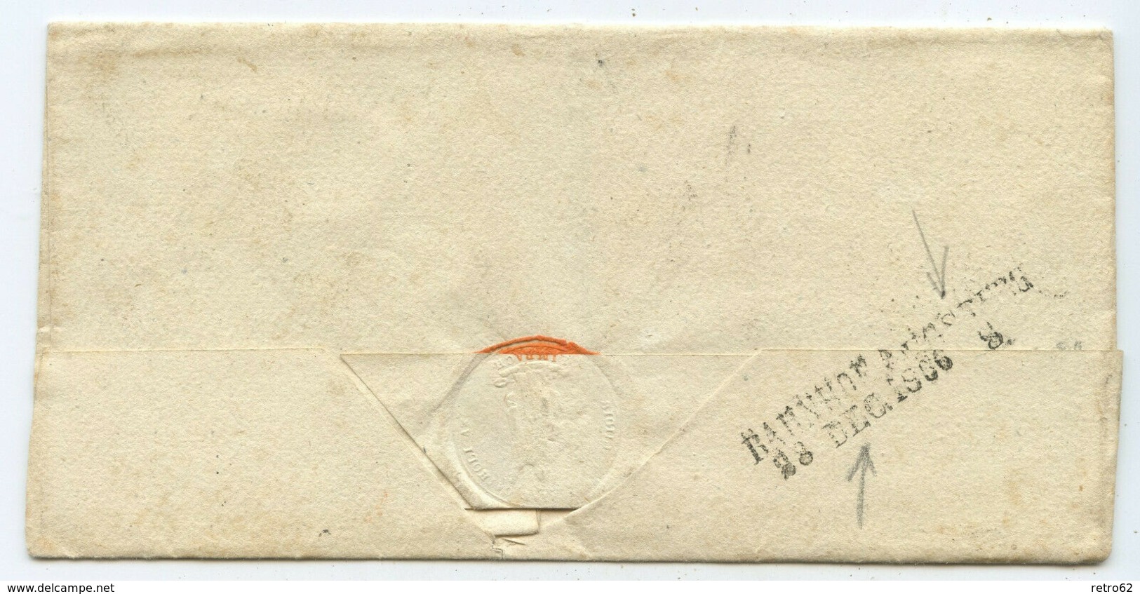 Altdeutschland Bayern Brief Burgau Augsburg 1866 - Autres & Non Classés