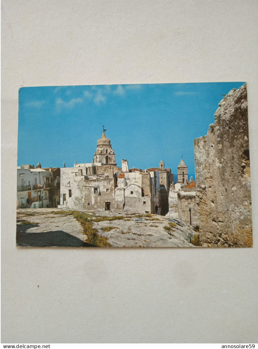 CARTOLINE: PROMONTORIO DEL GARGANO, VIESTE - LA CITTA VECCHIA - VIAGGIATA - F/G - COLORI - LEGGI - Foggia