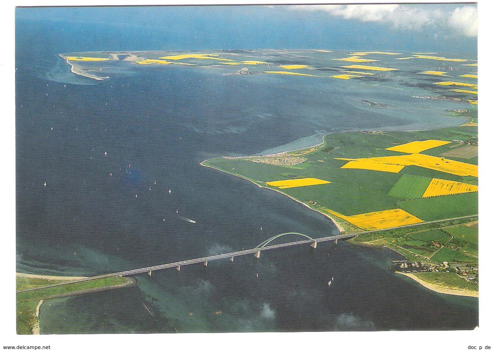 Deutschland - Fehmarn - Fehmarnsundbrücke - Bridge - Pont - Luftaufnahme - Fehmarn