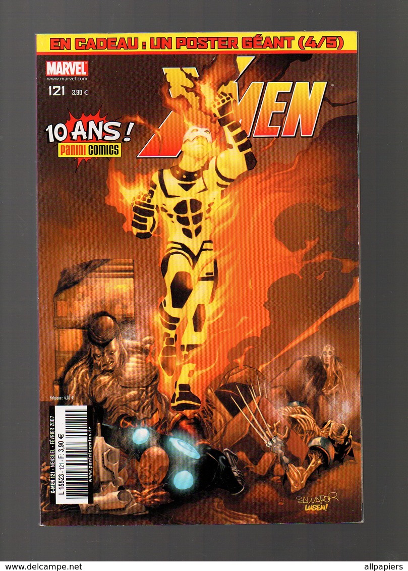 XMen N°121 Le Sang D'apocalypse - Les Cavaliers D'apocalypse - La Saga Des Foursaken - Croisde - Rayon X De 2007 - XMen