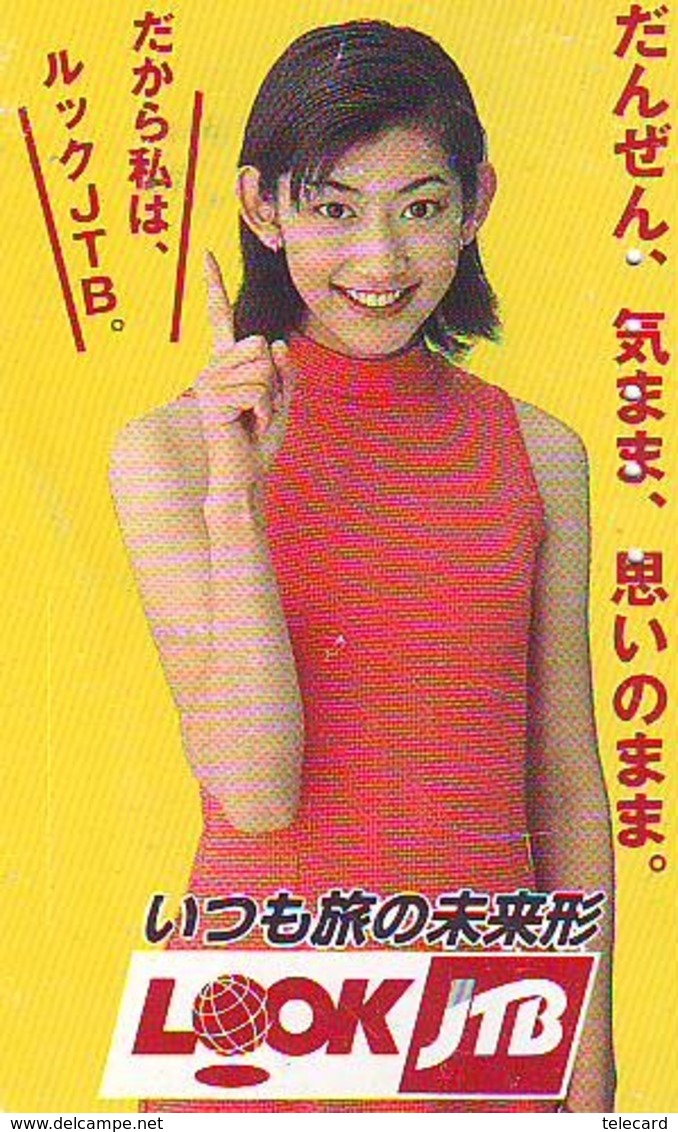 Télécarte Japon * JTB * (489) * PHONECARD JAPAN * TELEFONKARTE * - Publicité