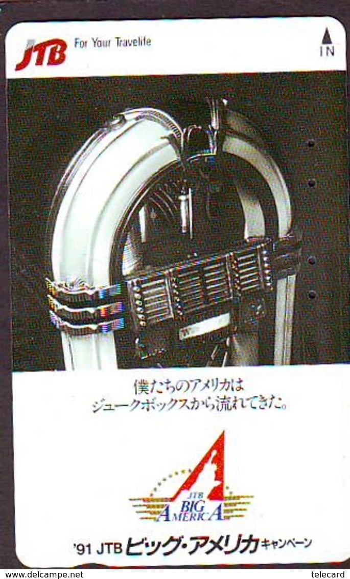 Télécarte Japon * JTB * (490) * PHONECARD JAPAN * TELEFONKARTE * - Publicité