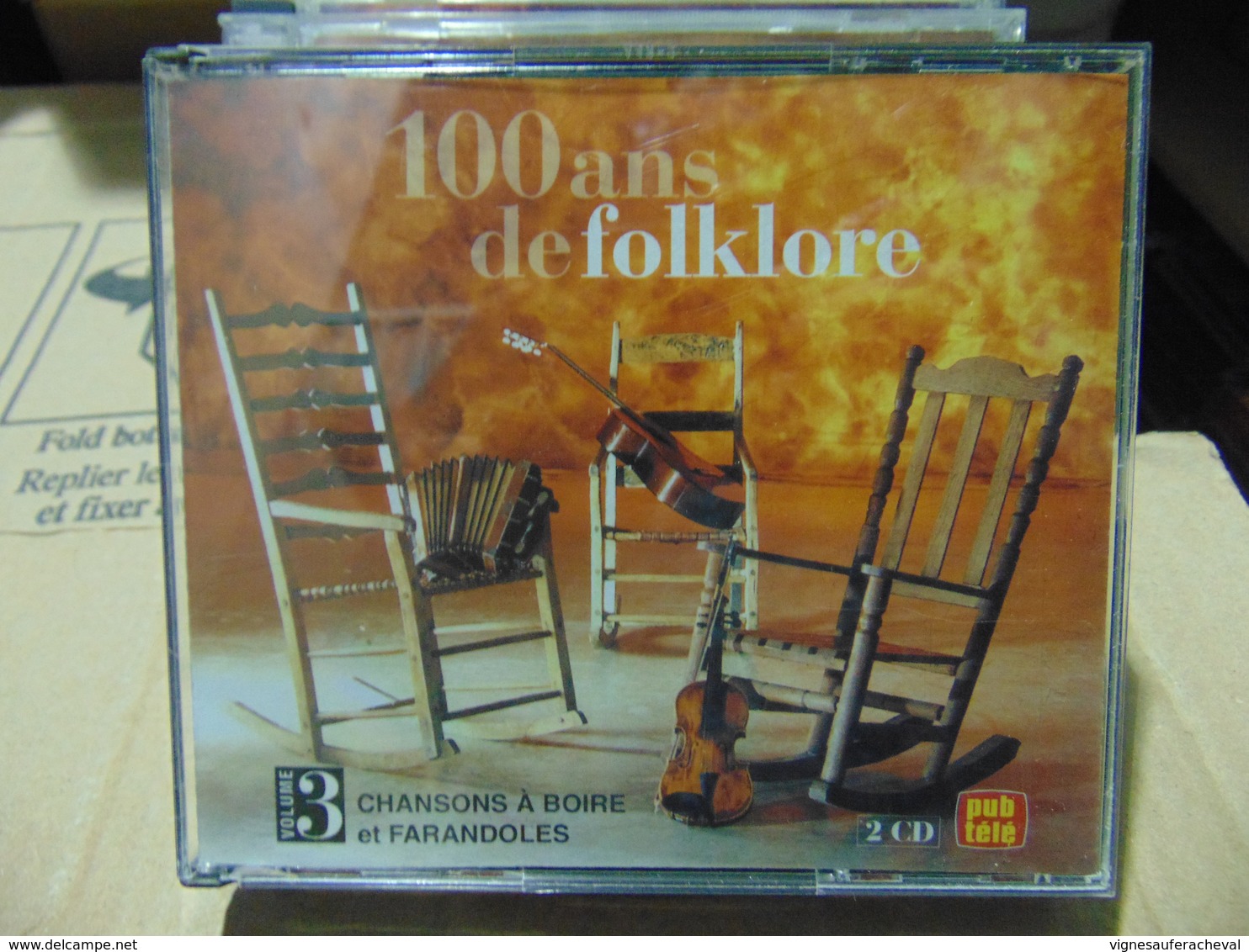 Artistes Variés- 100 Ans De Folklore,volume 3)  (2 CD) - Country & Folk