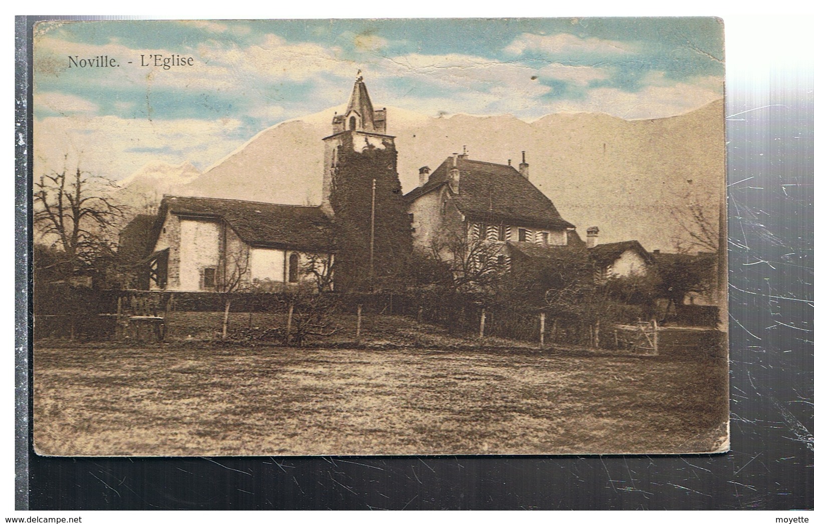 CPA-SUISSE-NOVILLE-L'EGLISE - Noville