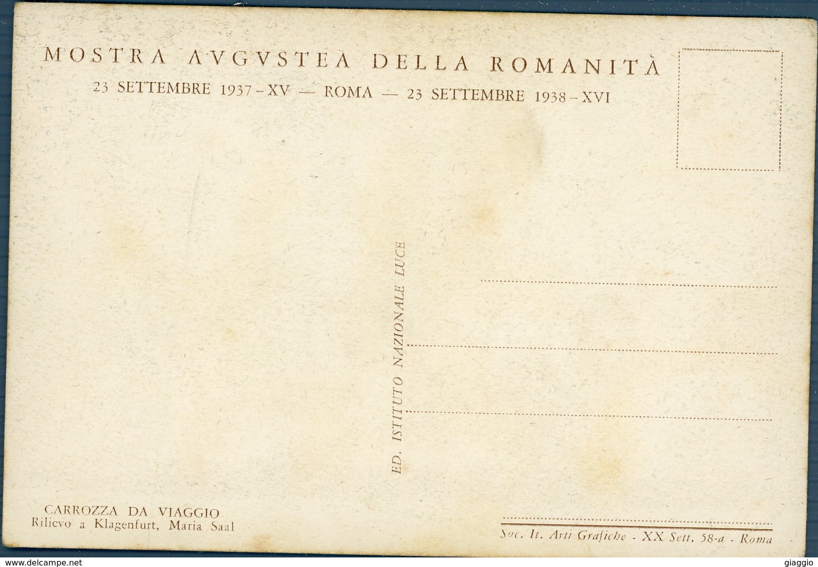 °°° Cartolina - Roma N. 844 Mostra Augustea Della Romanità Nuova °°° - Ausstellungen