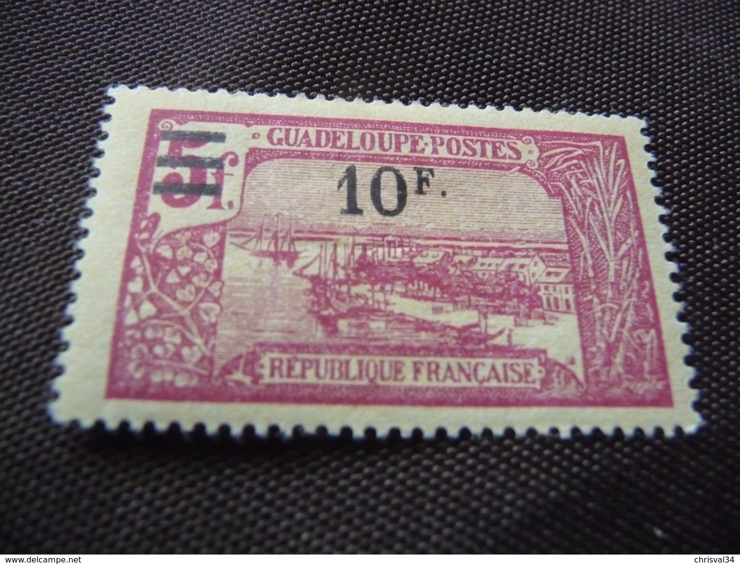 TIMBRE   GUADELOUPE    N  97        COTE 14,80  EUROS   NEUF  TRACE  CHARNIÈRE - Unused Stamps