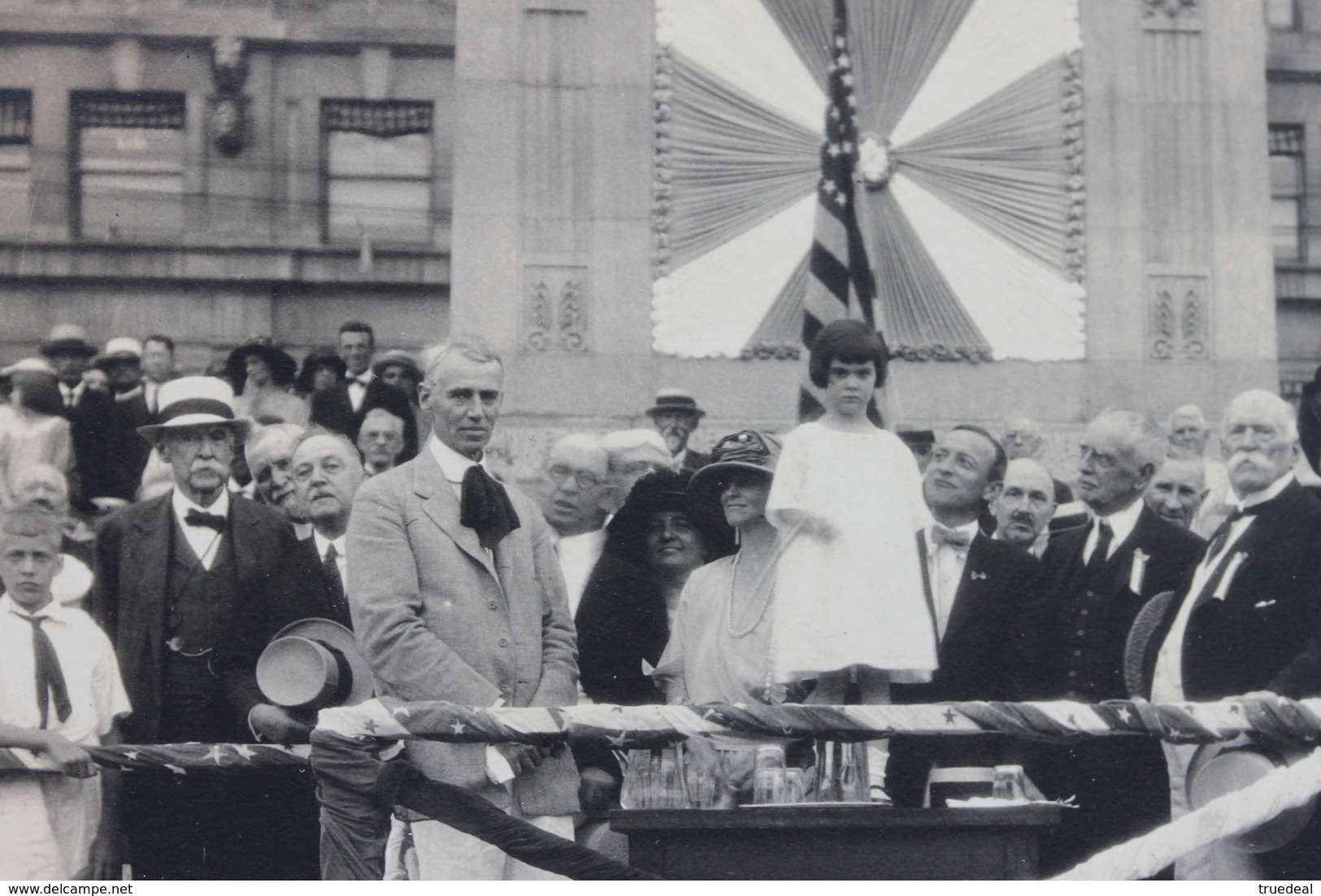 Photo Of Some Ceremony Or Event, RPPC Postcard - To Identify