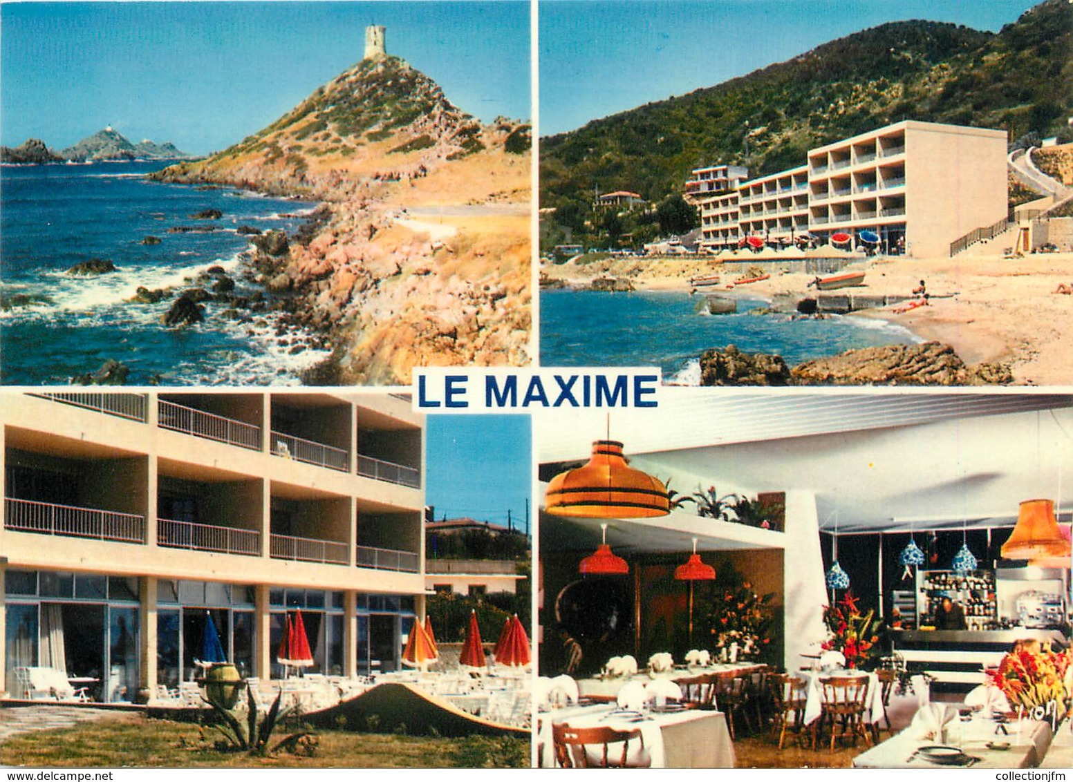 CPSM FRANCE 20 "Corse, Ajaccio, Hôtel Le Maxime" - Ajaccio