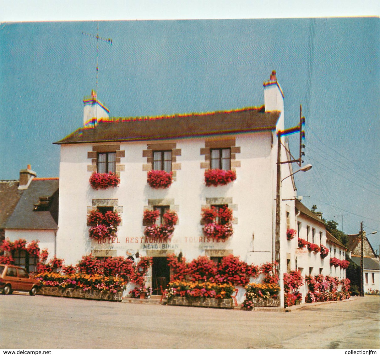 CPSM FRANCE 22 "Saint Gilles Vieux Marché, Hôtel Des Touristes" - Saint-Gilles-Vieux-Marché