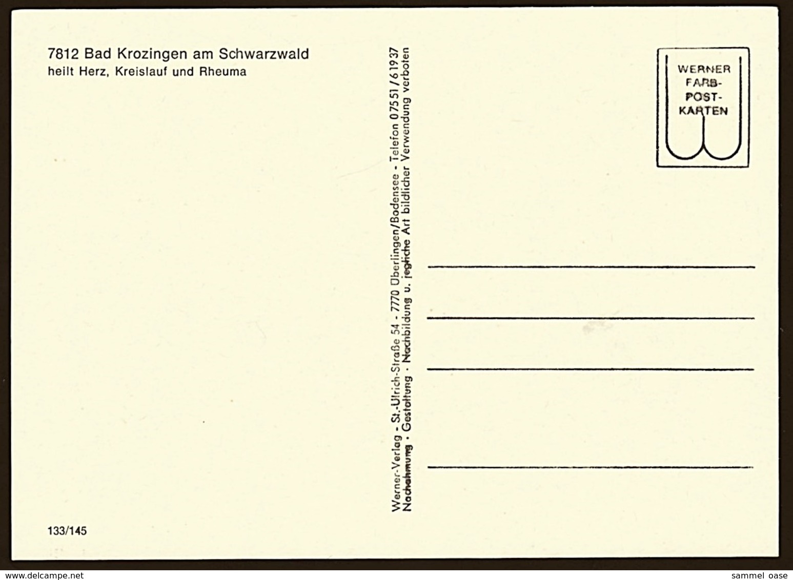 Bad Krozingen  - Thermalkurort Am Schwarzwald  -  Mehrbild-Ansichtskarte Ca. 1975    (10681) - Bad Krozingen