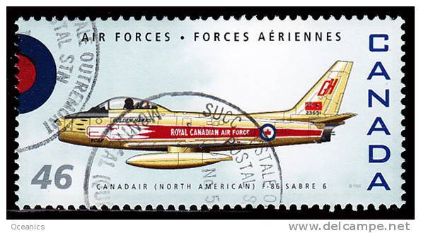 Canada (Scott No.1808f - F-86 Sabre 6) (o) - Oblitérés