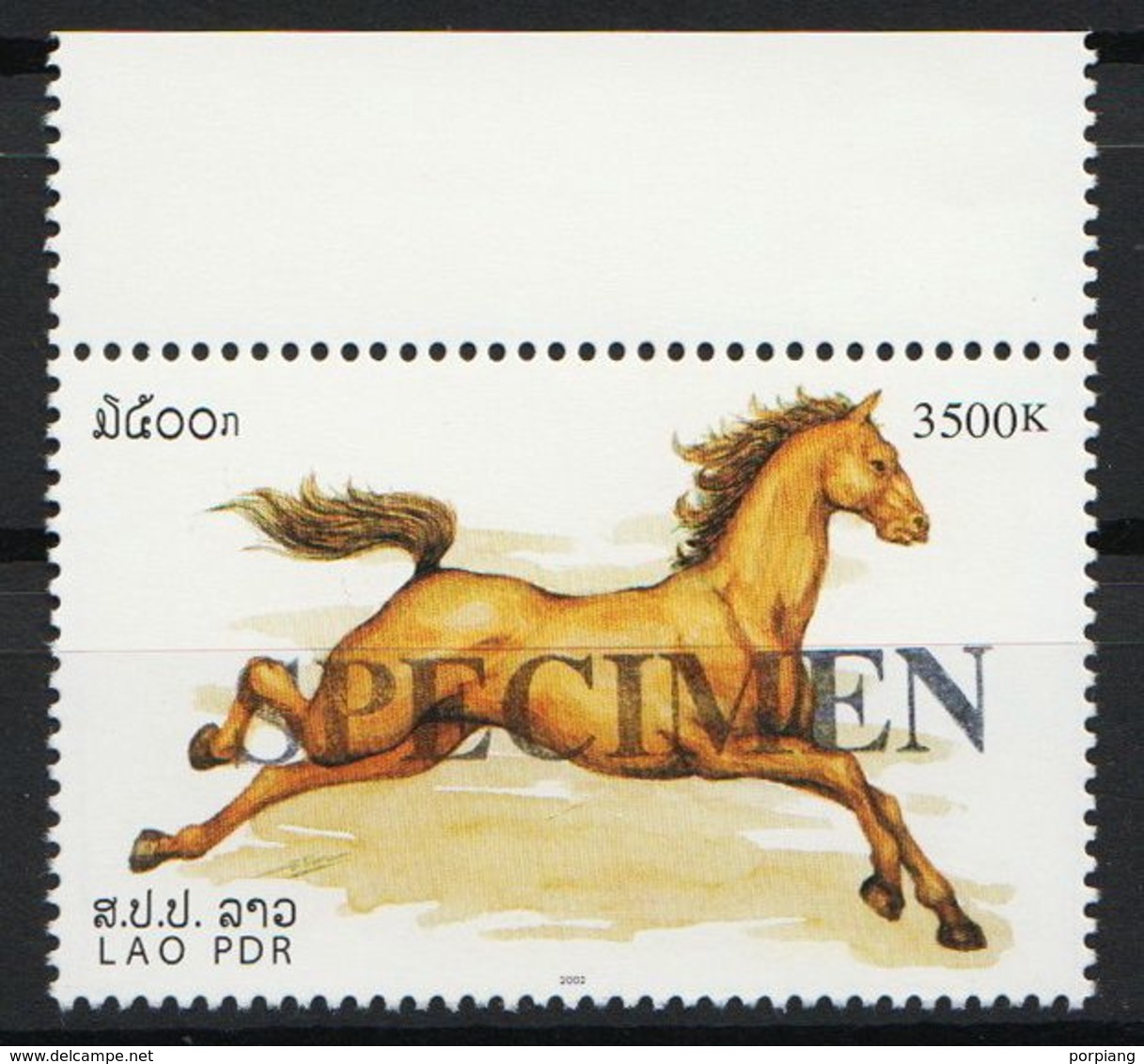 Laos 2002 Specimen White MNH - Laos