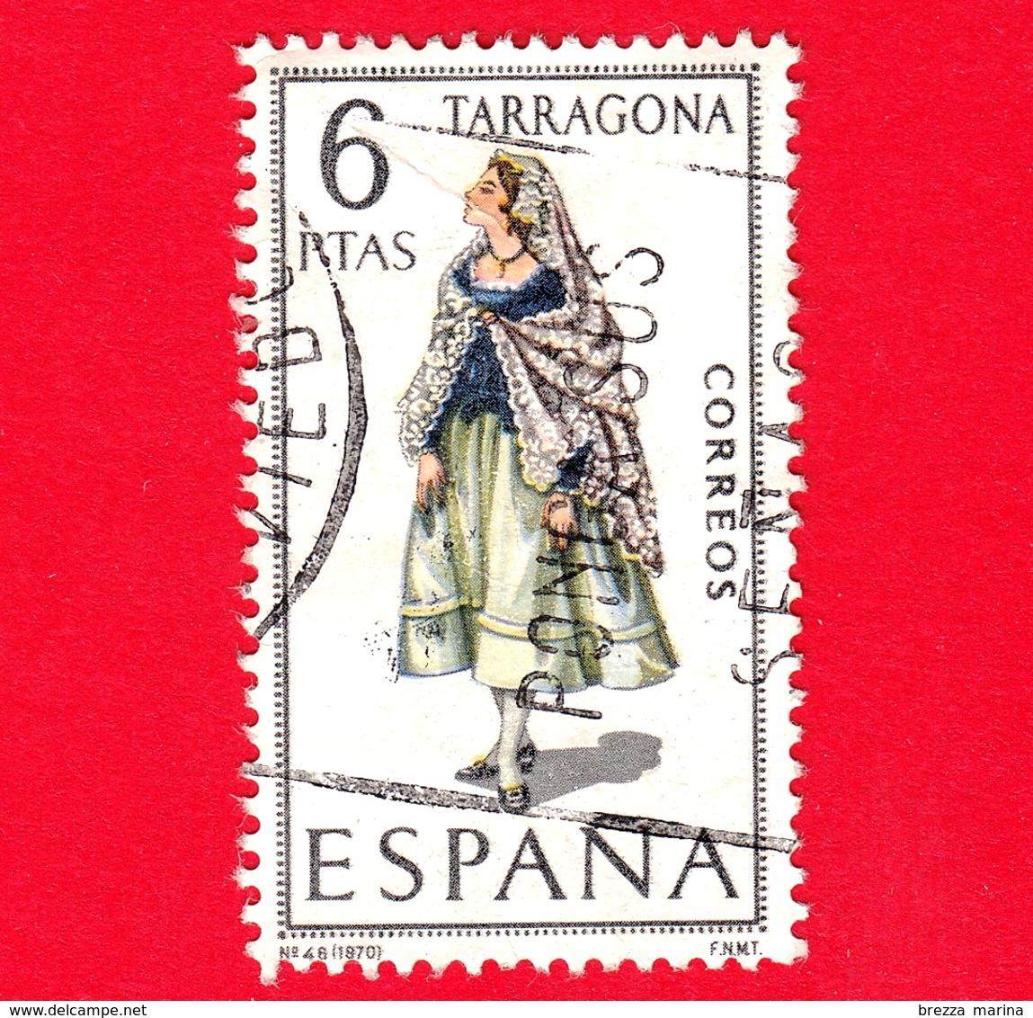 SPAGNA - Usato - 1970 - Costumi Regionali - Tarragona - 6 - Usati