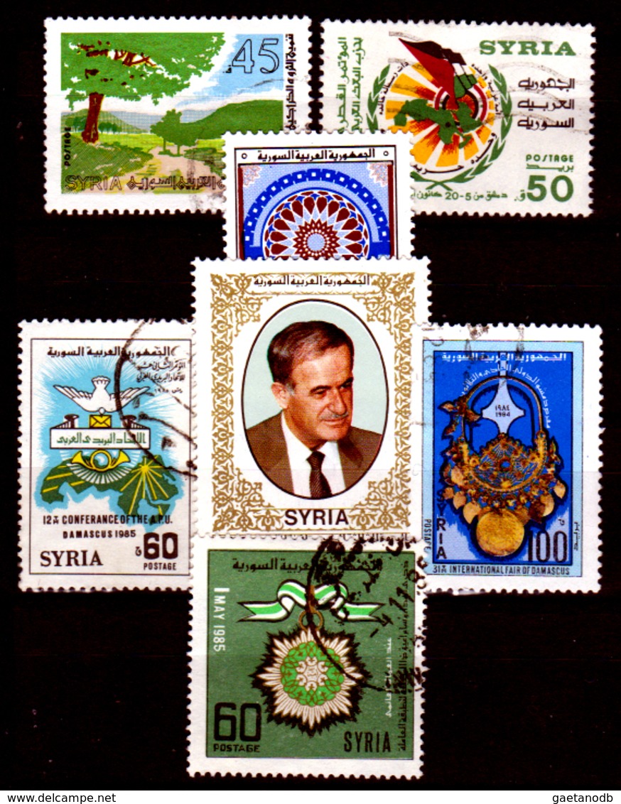 Siria-00130 - Valori Del 1984-85 ++/+/o) MNH/LH/Used - Senza Difetti Occulti. - Siria