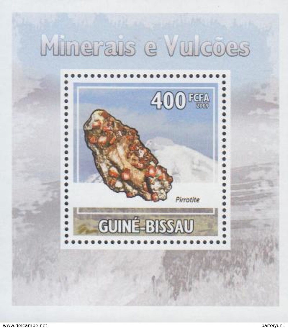 Guinea-Bissau 2009 Stamps Mineral 5 S/S - Minerals