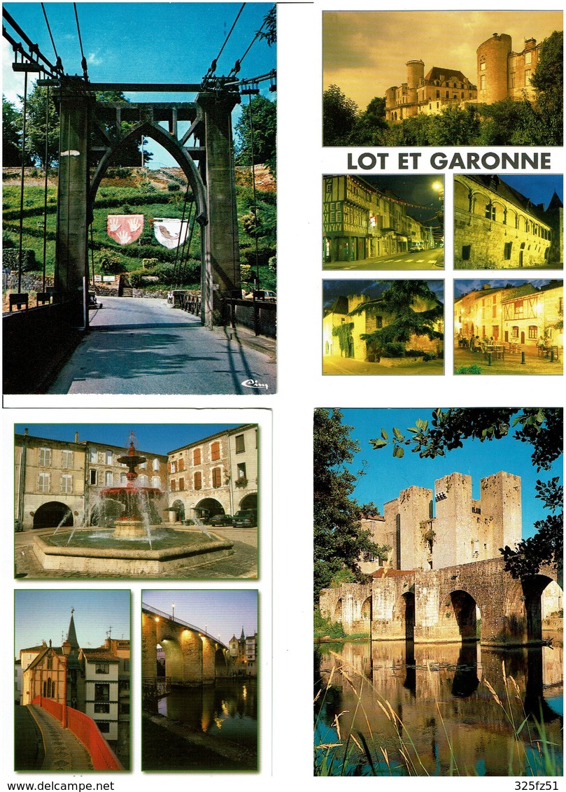 47 / LOT & GARONNE /  Lot De 90 Cartes Postales Modernes Neuves - 5 - 99 Cartes