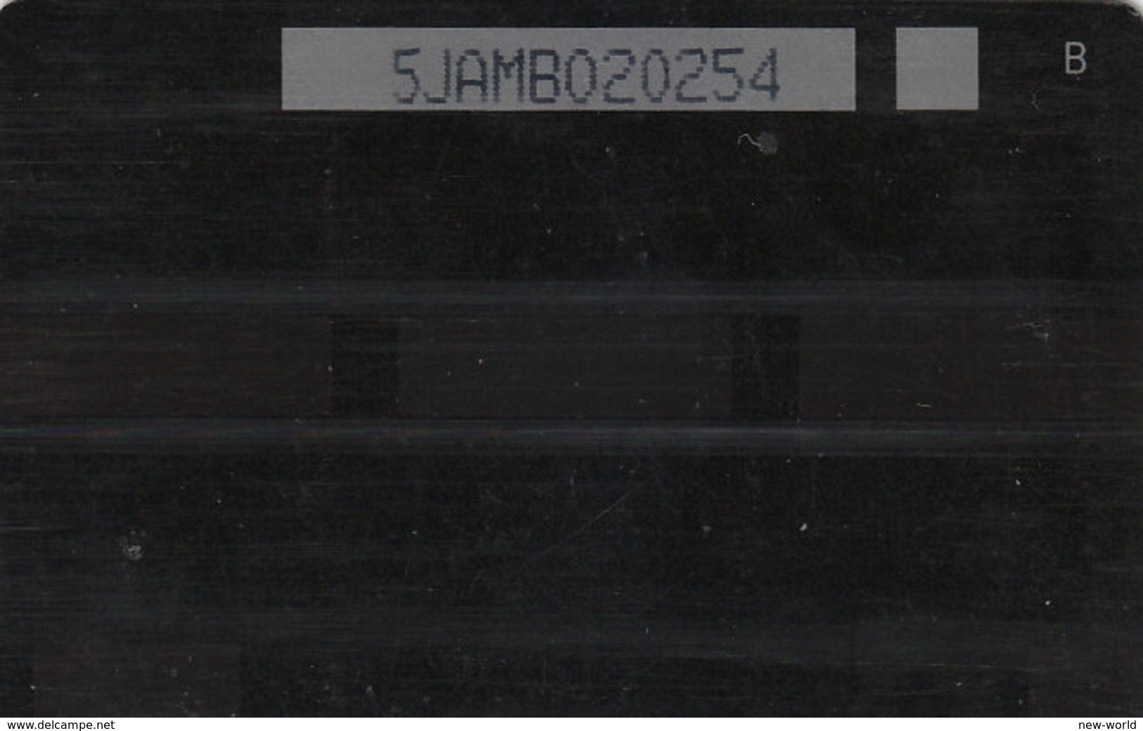 Jamaica, GPT 1991, Coded 5JAMB020254, Christmas Blooms - Jamaica