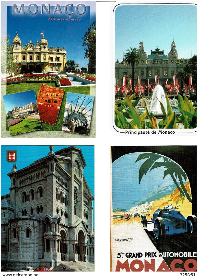MONACO /  Lot De 85 Cartes Postales Modernes Neuves - 5 - 99 Cartes