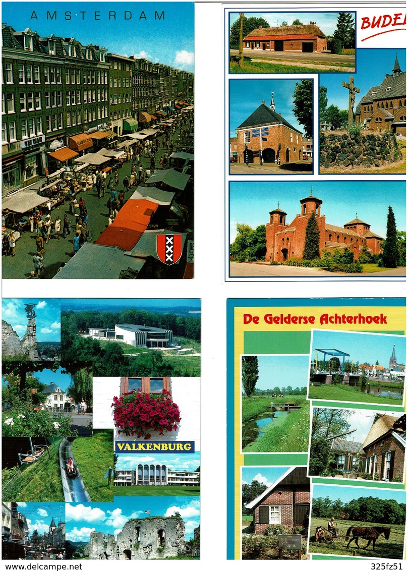 PAYS BAS  /  Lot De 90 Cartes Postales Modernes Neuves - 5 - 99 Postales