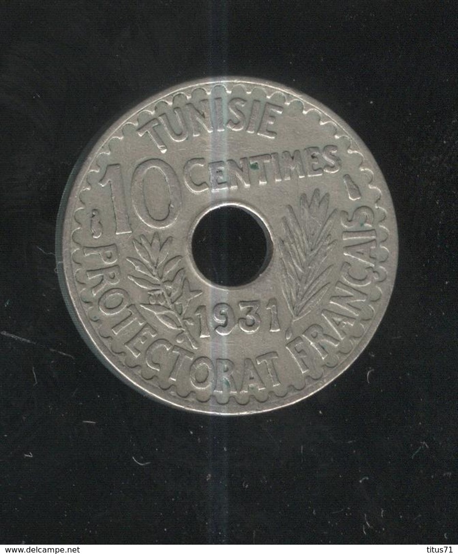 10 Centimes Tunisie 1931 - Tunisie