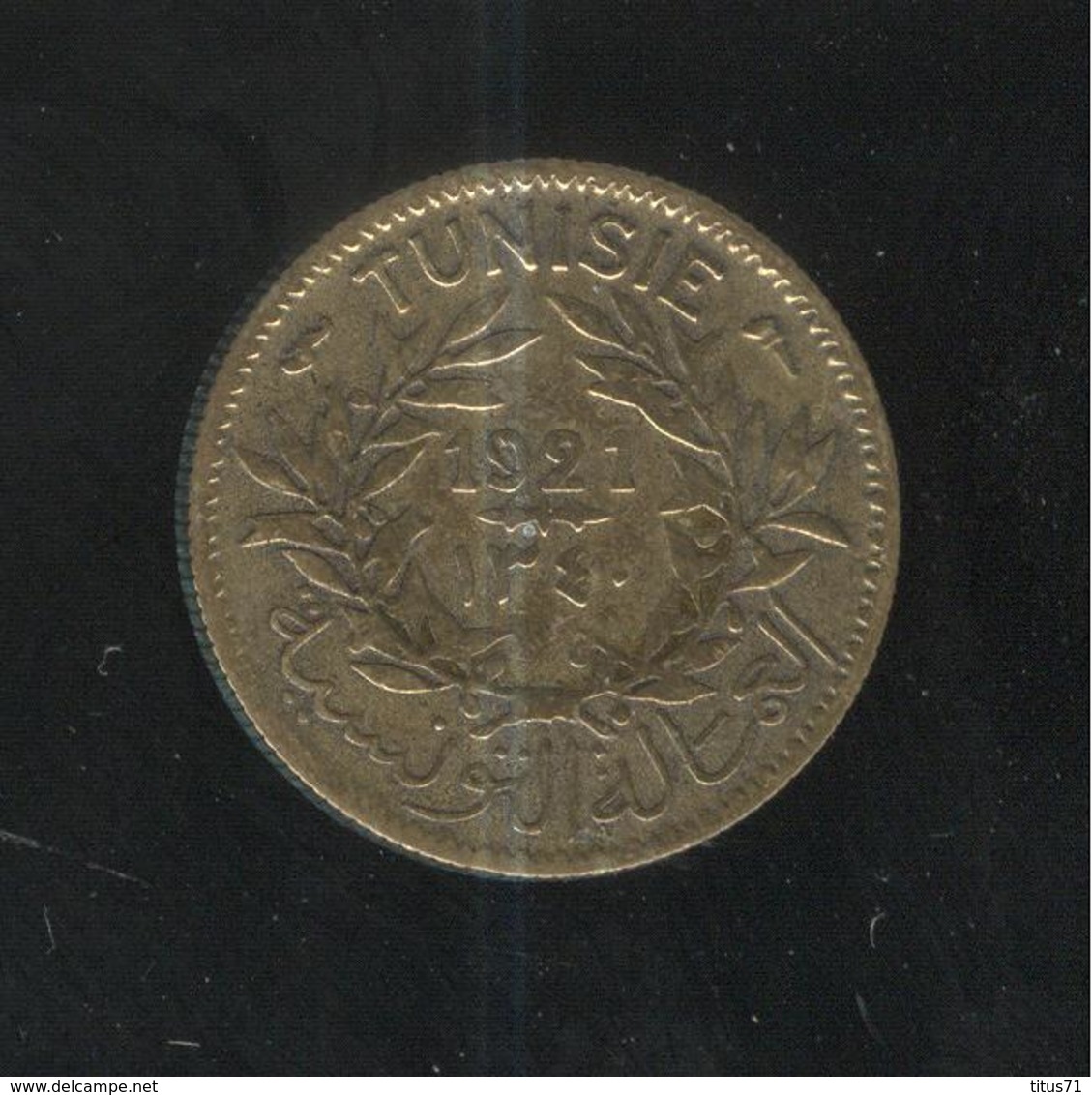 50 Centimes Tunisie 1921 - Tunisie