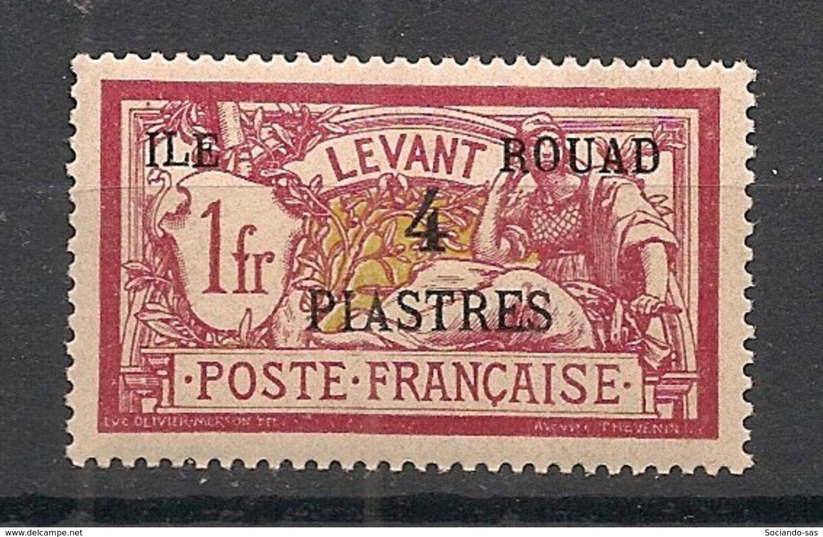 Rouad - 1916-20 - N°Yv. 15 - Merson 4pi Sur 1f - Bon Centrage - Neuf Luxe ** / MNH / Postfrisch - Unused Stamps