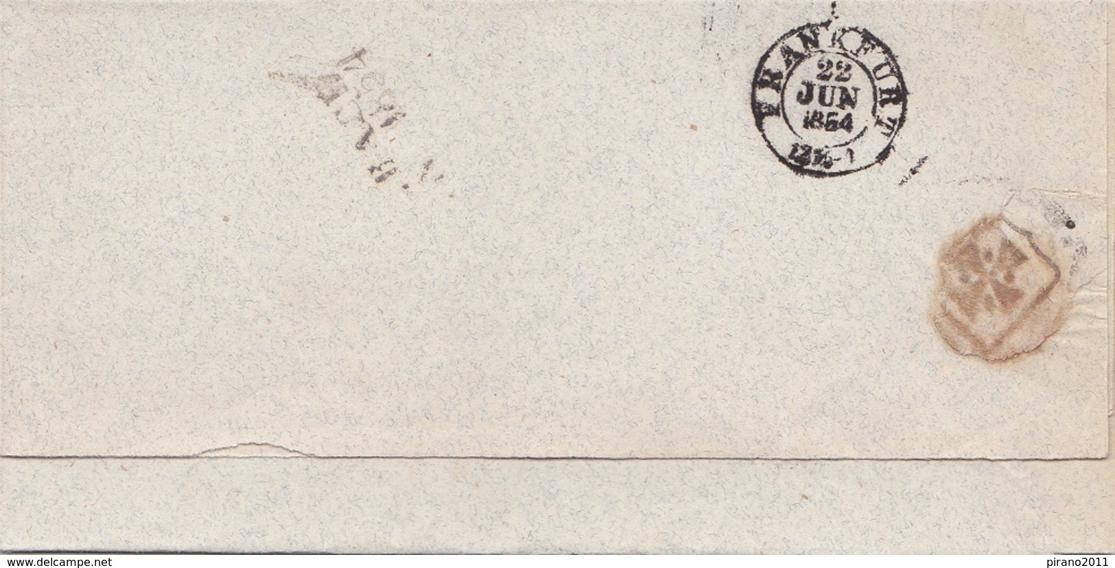 Brief Von Usingen/Ts., Aus Dem Jahr 1854 - Historical Documents