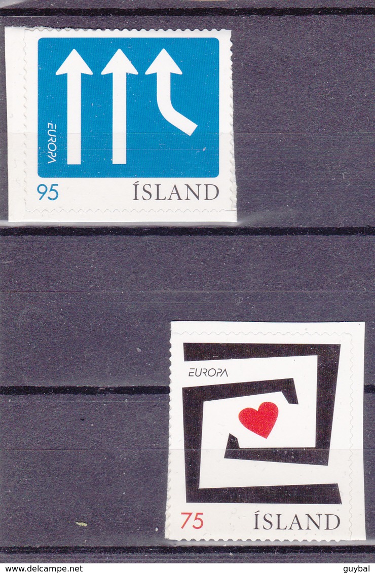 2006 -  Europa Cept - Islande - Island - N° YT 1058 Et 1059** Autoadhesif - 2006