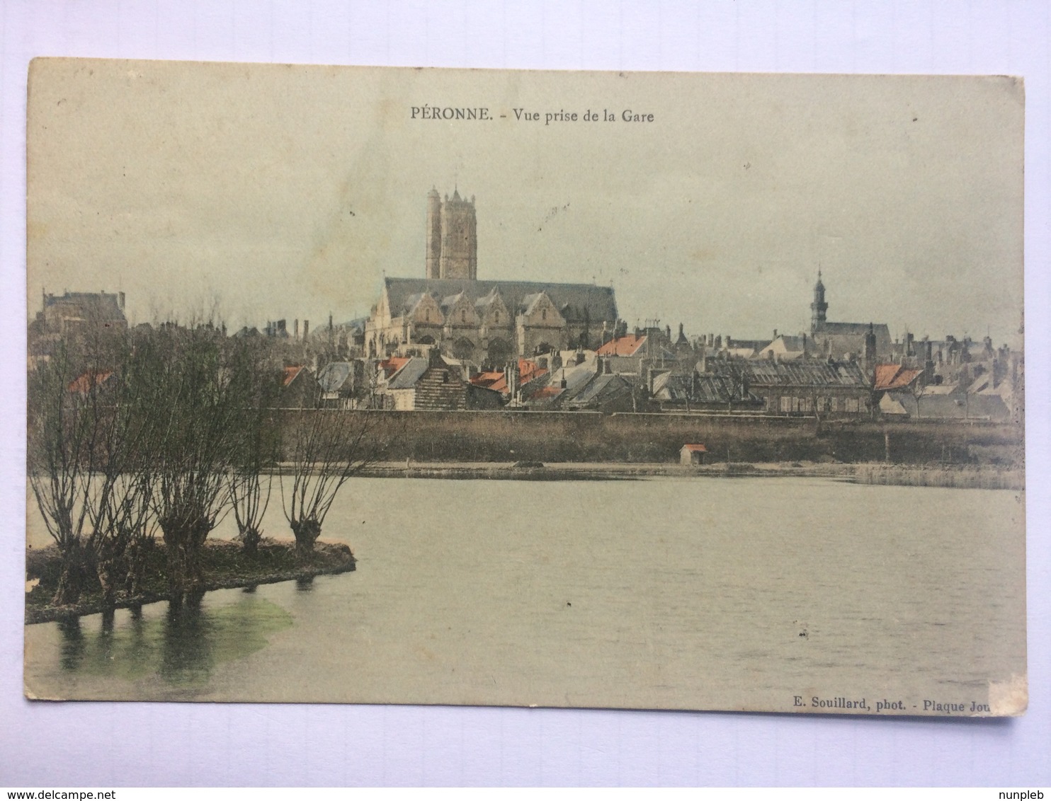 PERONNE - Vue Prise De La Gare - E. Souillard - 1904 - Peronne