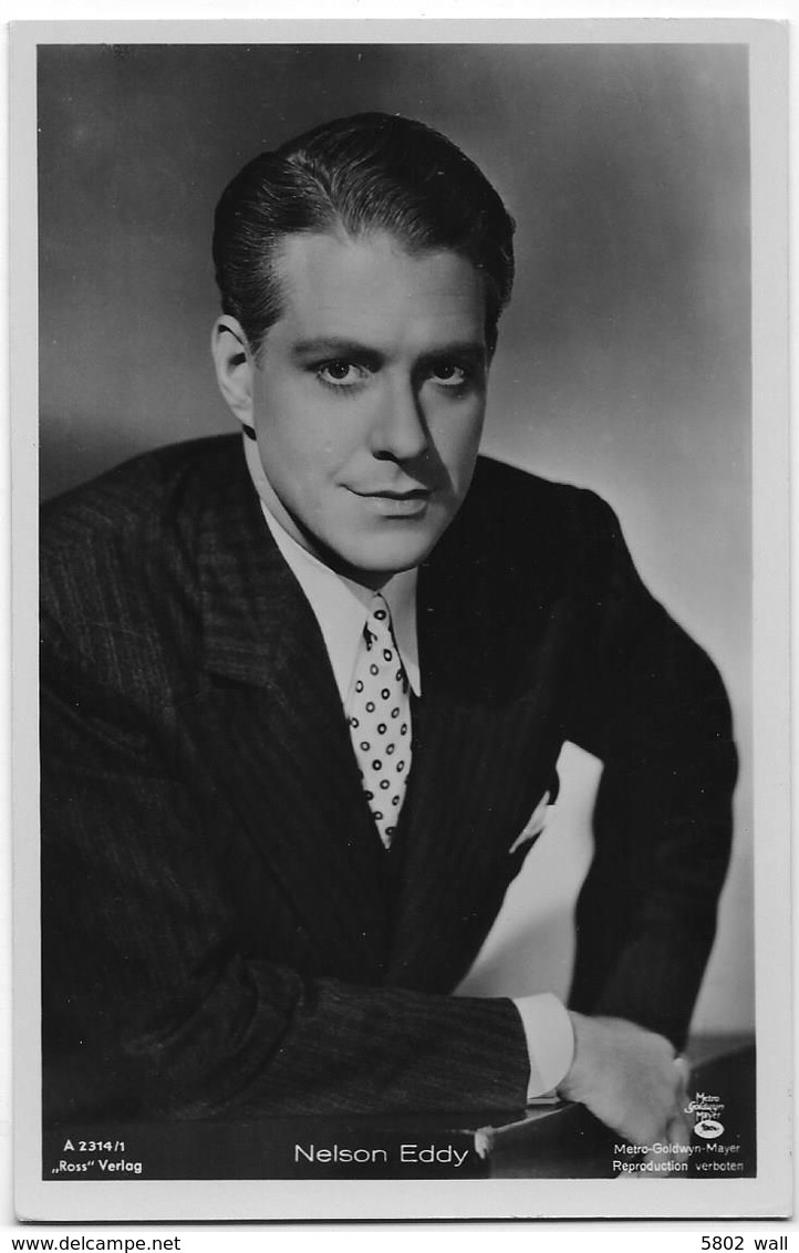 EDDY NELSON : Acteur Et Chanteur Américain (1901-1967) - Chanteurs & Musiciens