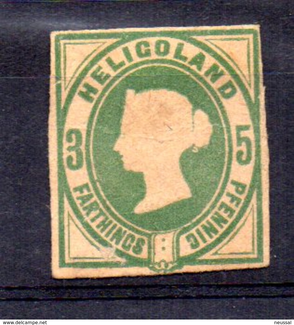 Sello Sin Clasificar Heligoland - Heligoland (1867-1890)