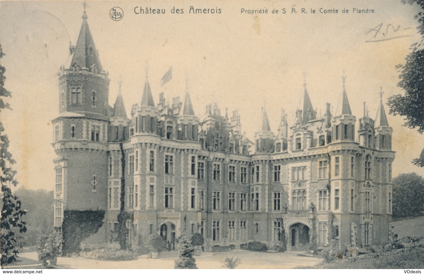 CPA - Belgique - Château Des Amerois - Bouillon