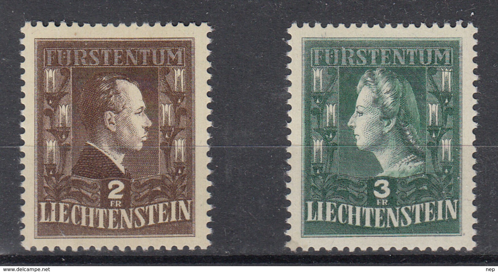 LIECHTENSTEIN - Michel - 1944 - Nr 238/39 - MNH** - Neufs