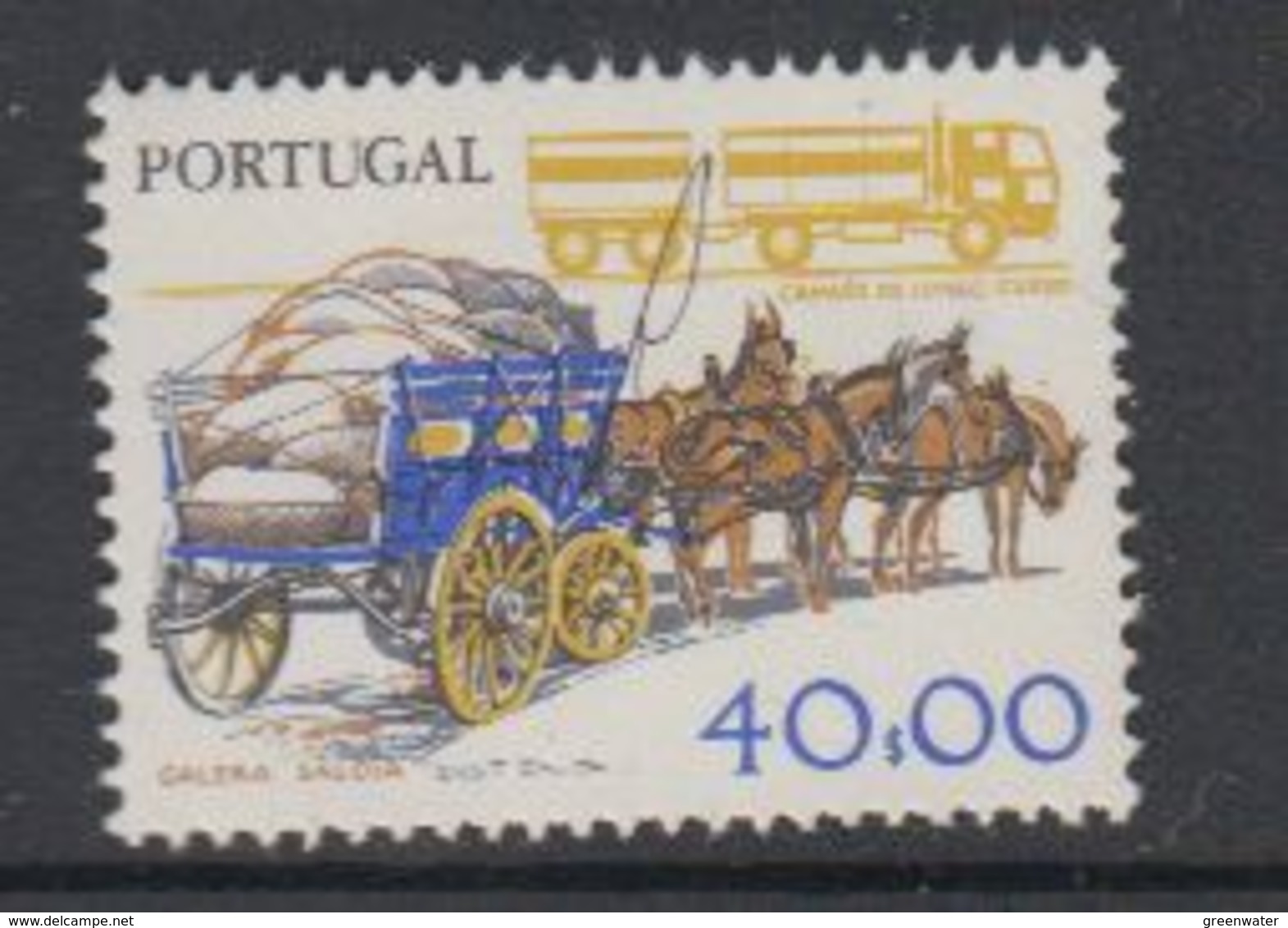 Portugal 1983 Galera Saloia 1v ** Mnh (very Small Spot In Gum) (42714C) - Ongebruikt