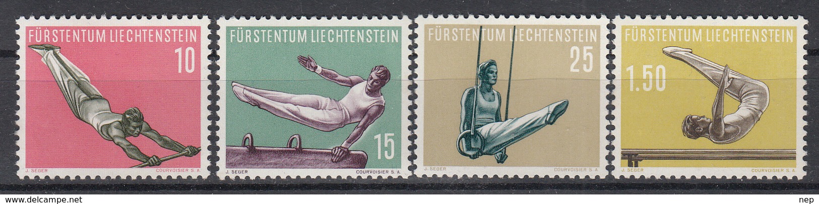 LIECHTENSTEIN - Michel - 1957 - Nr 353/56 - MNH** - Neufs