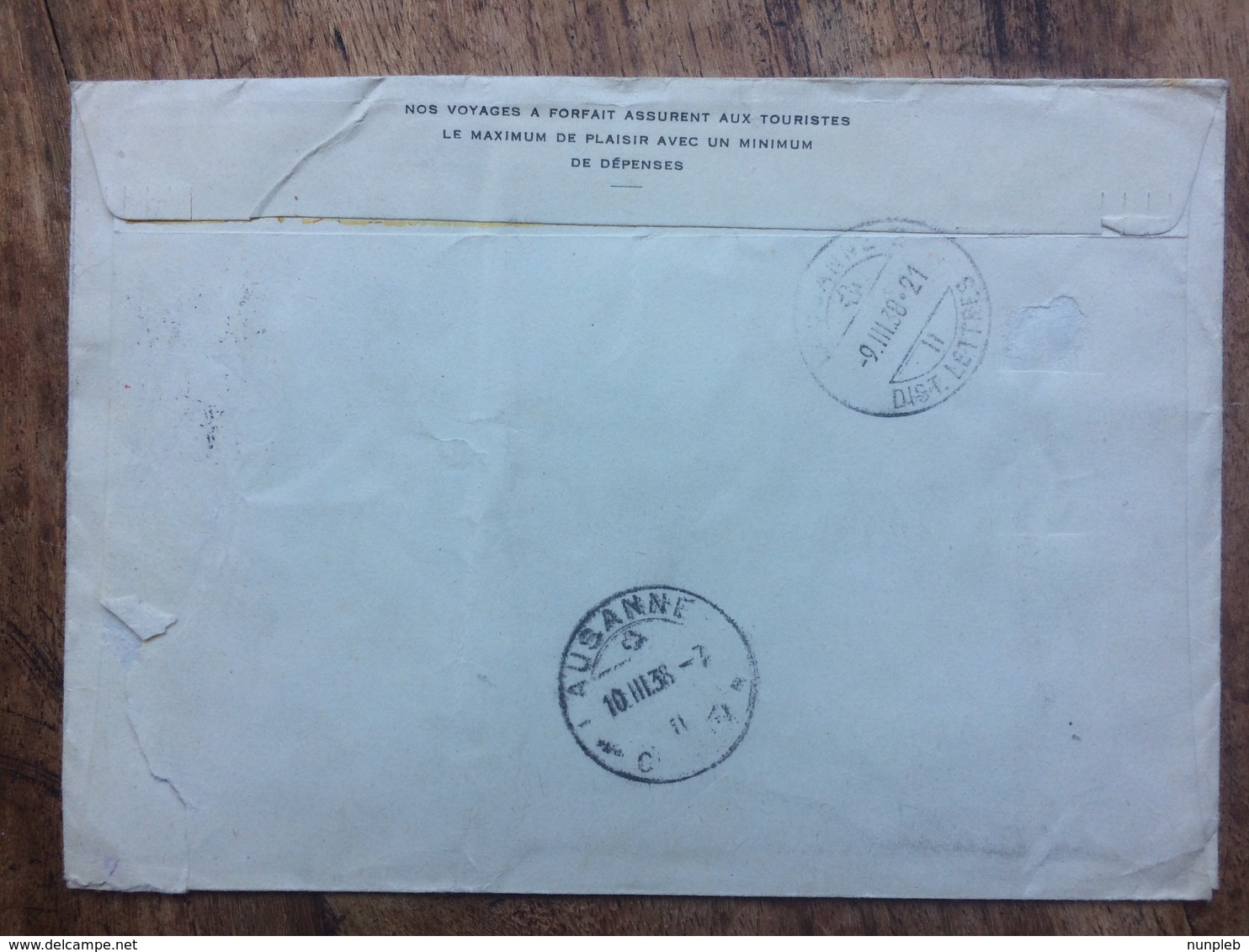 SWITZERLAND 1938 Registered Geneve To Lausanne - + Nachnahme Sticker - Covers & Documents