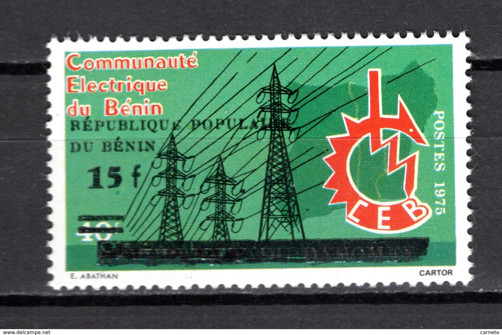 BENIN  N° 620  NEUF SANS CHARNIERE  COTE  4.00€ ELECTRICITE  VOIR DESCRIPTION - Bénin – Dahomey (1960-...)