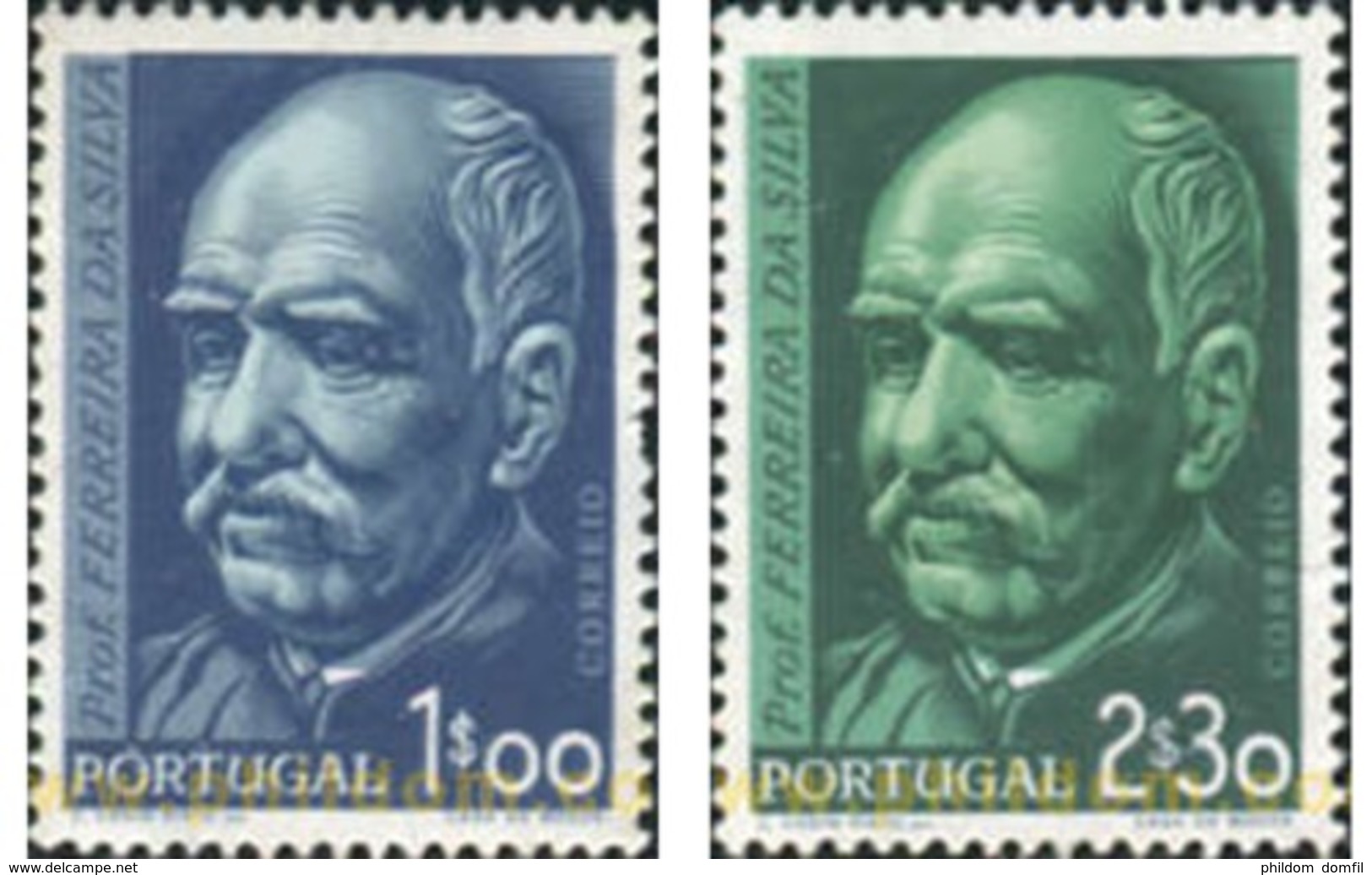 Ref. 125415 * MNH * - PORTUGAL. 1956. CENTENARIO DEL QUIMICO FERREIRA DA SILVA - Nuovi