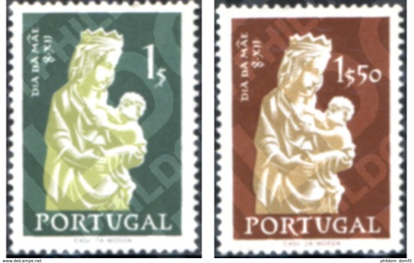Ref. 125420 * MNH * - PORTUGAL. 1956. MOTHER'S DAY . DIA DE LA MADRE - Unused Stamps